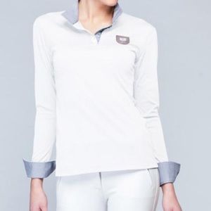 Noel Asmar Equestrian Show Shirt! Brand New